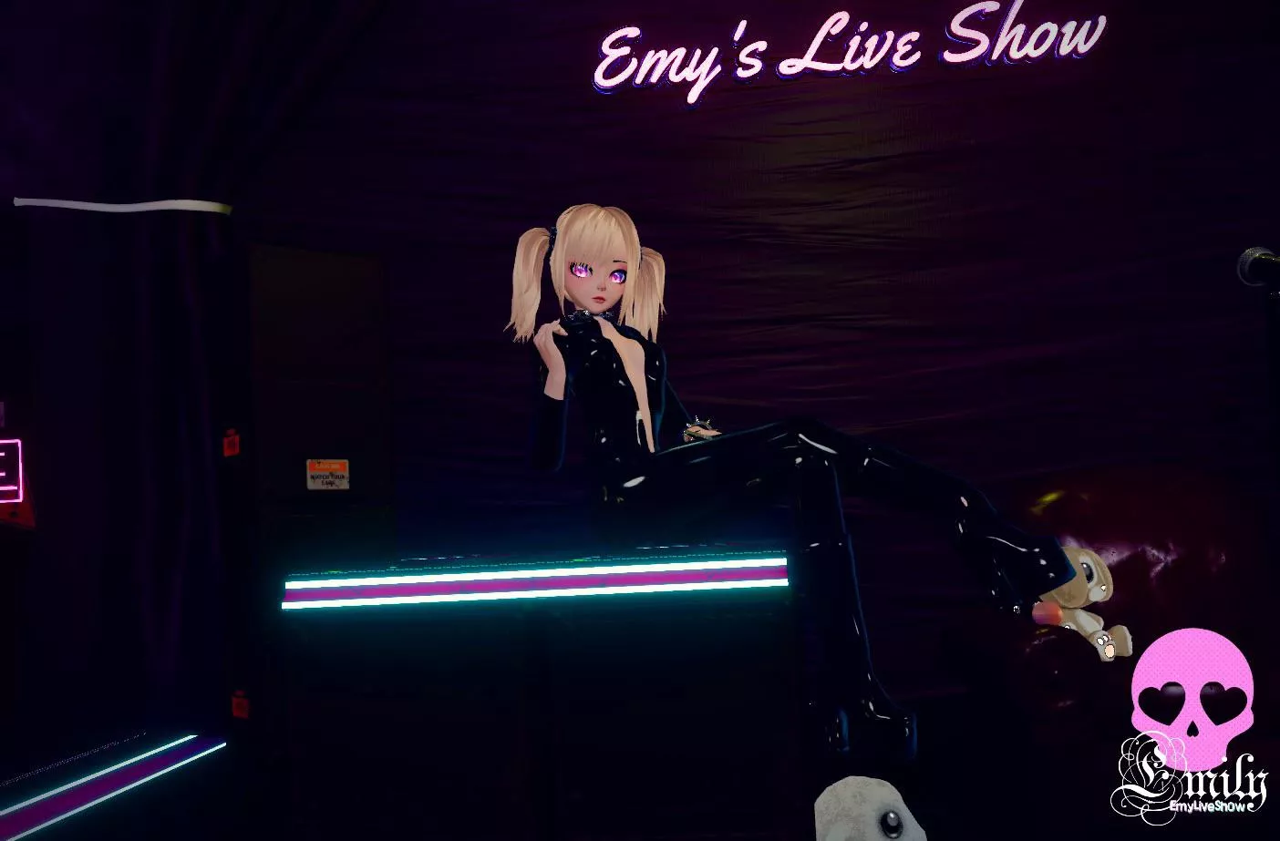 Hello! I'll post the schedule today! And now come to my stream, I'm online!🖤 https://chaturbate.com/emyliveshow posted by EmyLiveShow