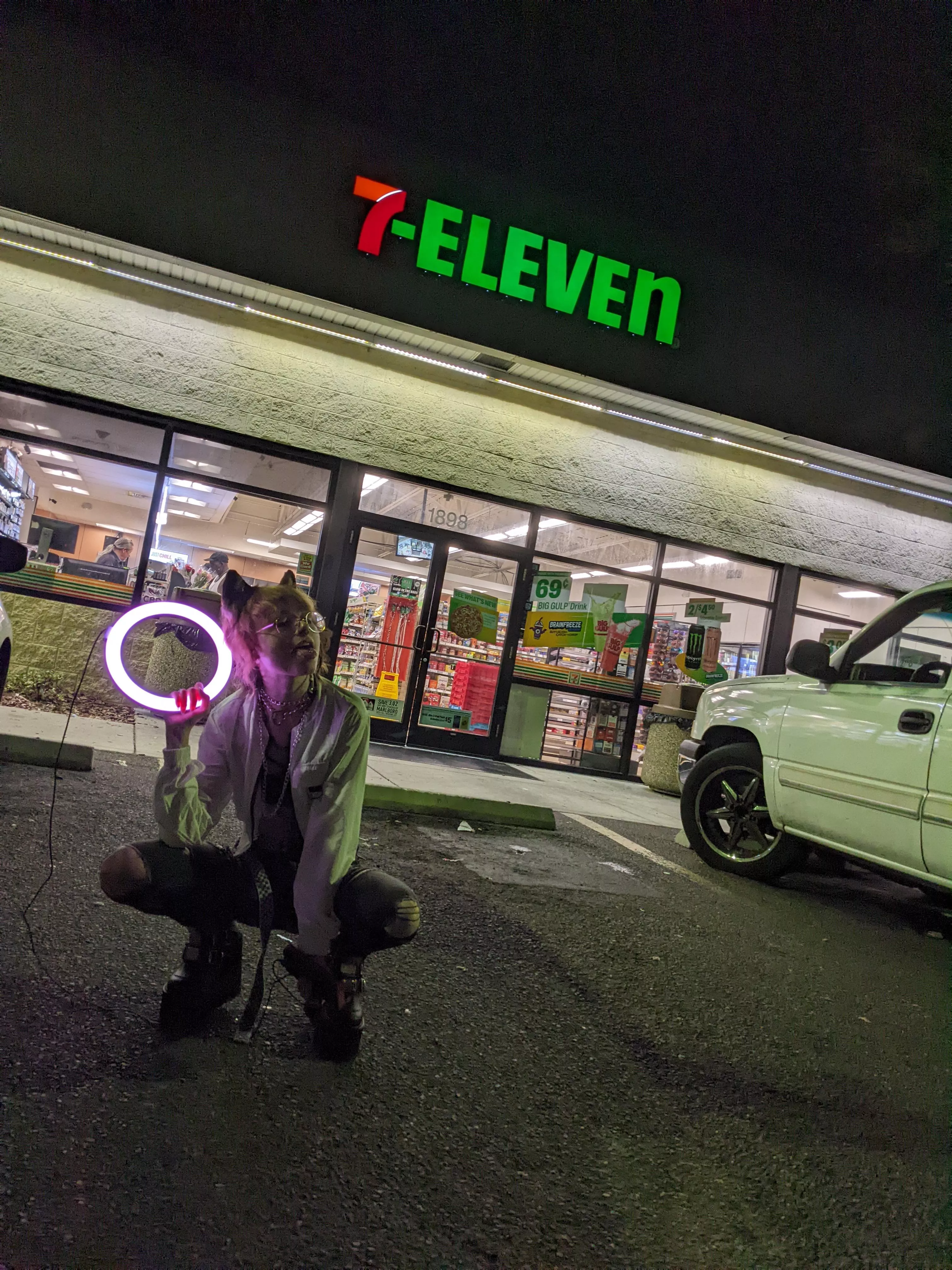 hello it's just ur 7eleven cryptid again posted by Lil_Peachy_Fox