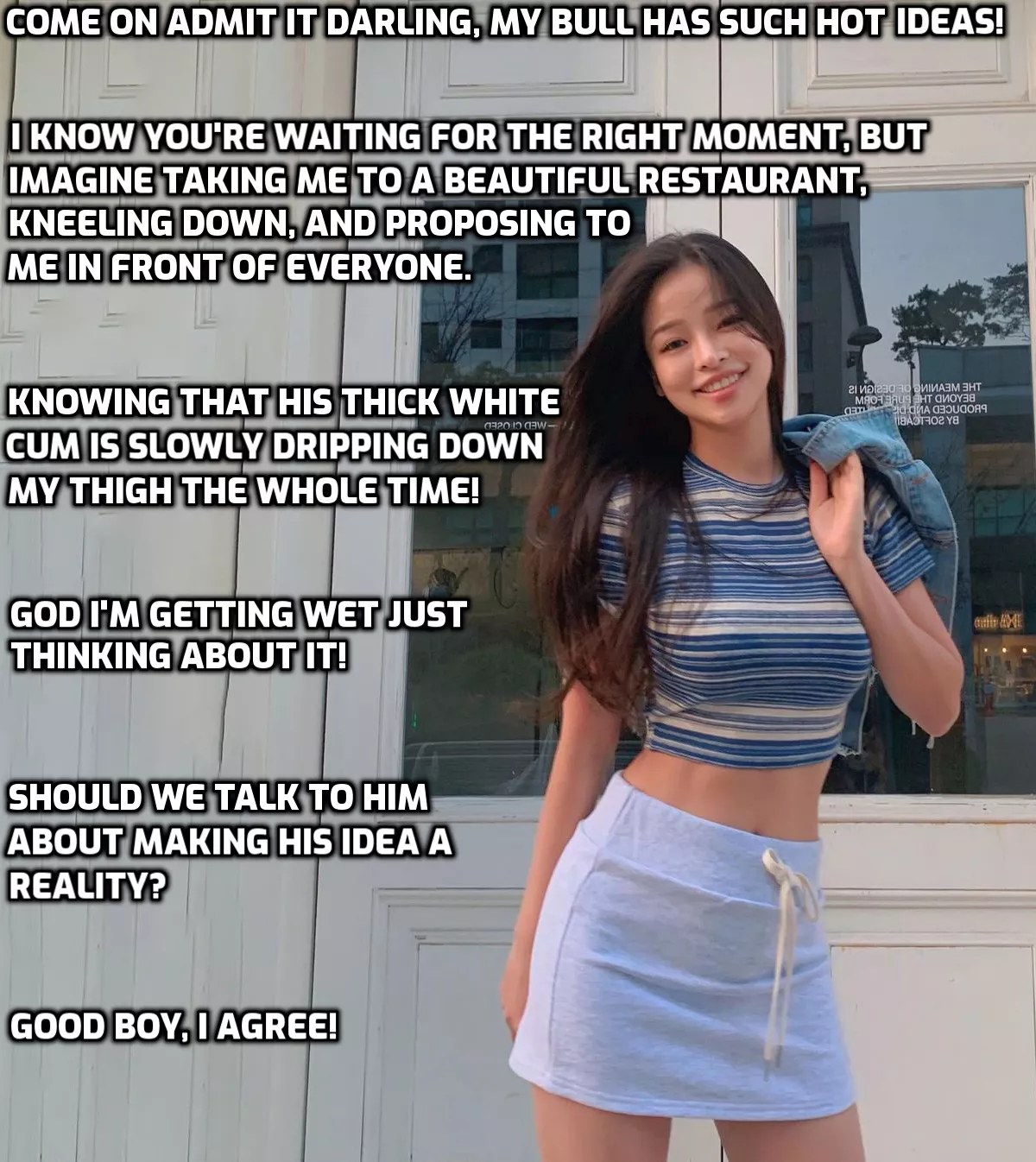 Help her make her fantasy a reality. posted by nubsimp