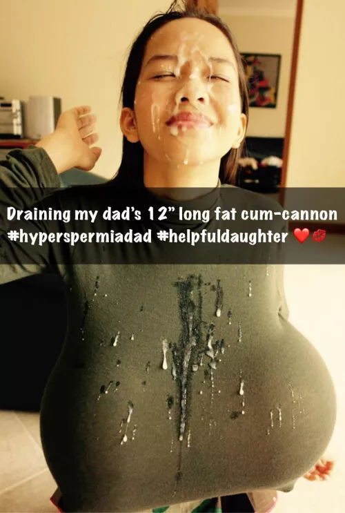 Helping dad cum by CaptionMaker44