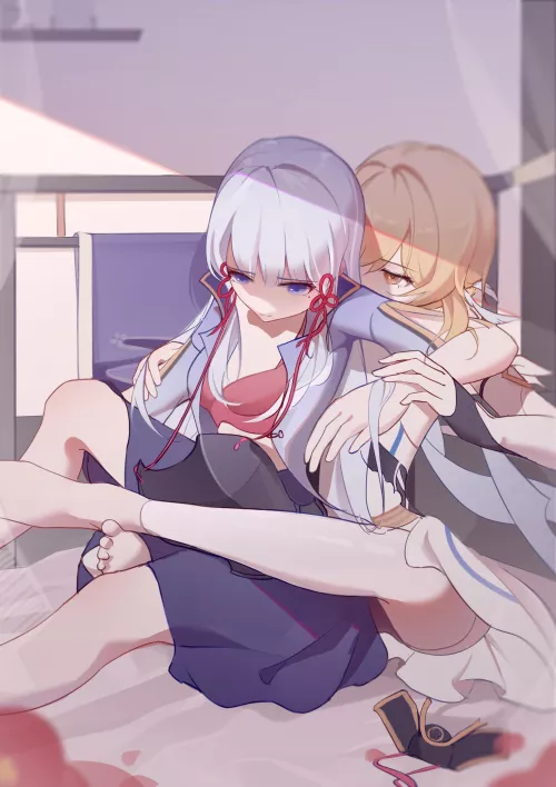 Helping her undress [Genshin Impact] by bartowwoods