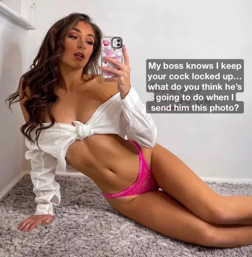 Her boss will take good care of her by donlogan83