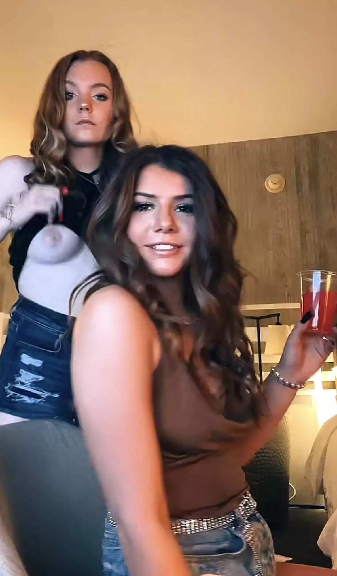 Her friend popped one posted by 508kratos