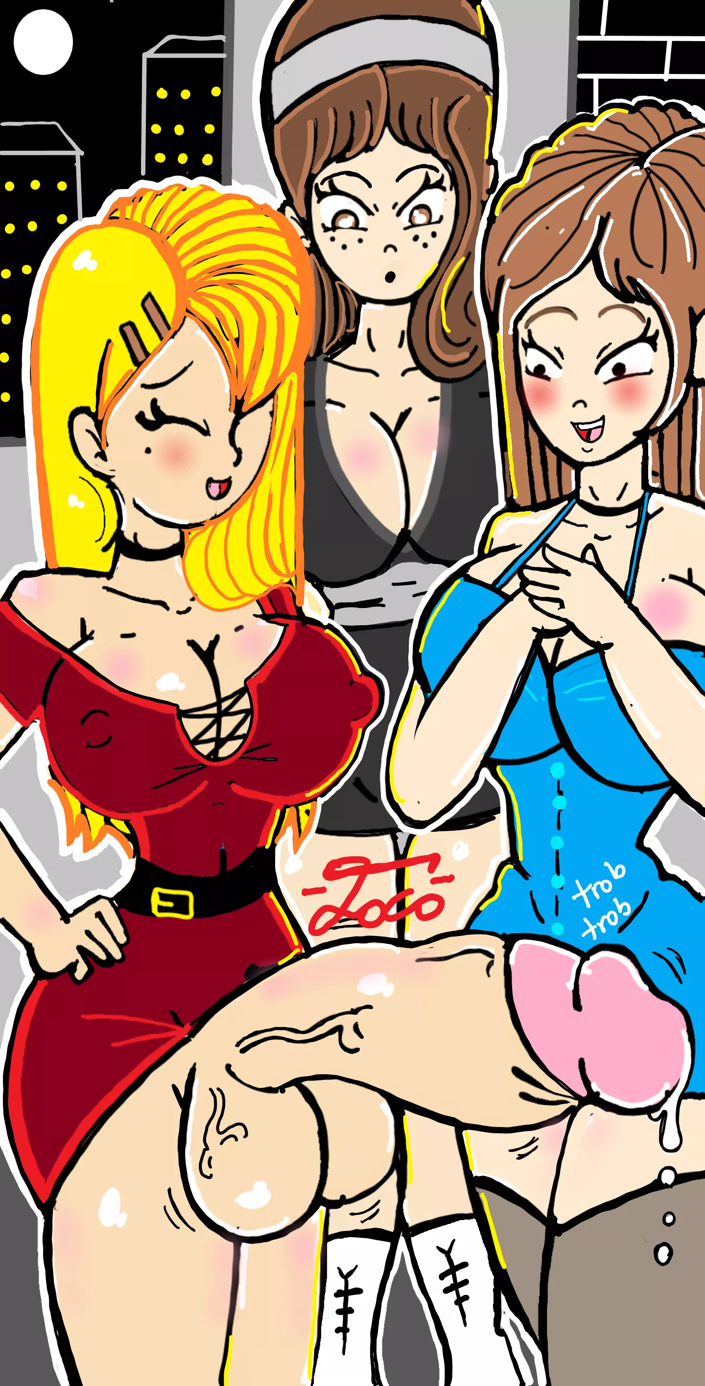 her job had a party and she brought something extra 😈😈 posted by elLatino_loco0107