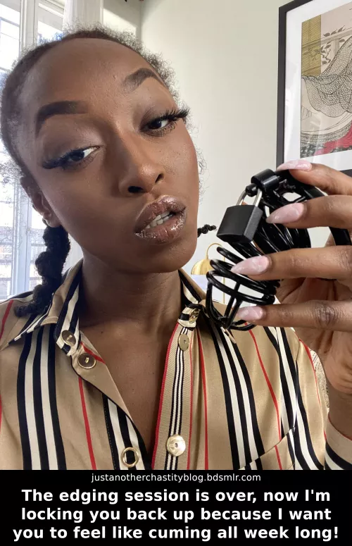 Her will be done! by justchastityblog