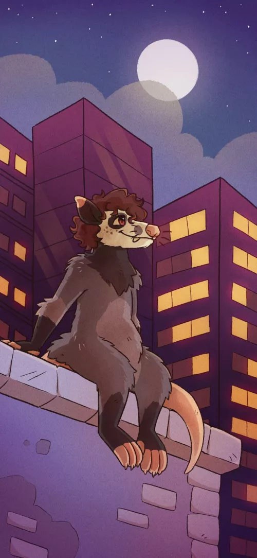 Here is a recent wallpaper I made for someone on twitter. I don't usually use cold colors, but I love this one x3 (I'm opening some slots for illustration btw, if you're interested DM me) by _capycorn