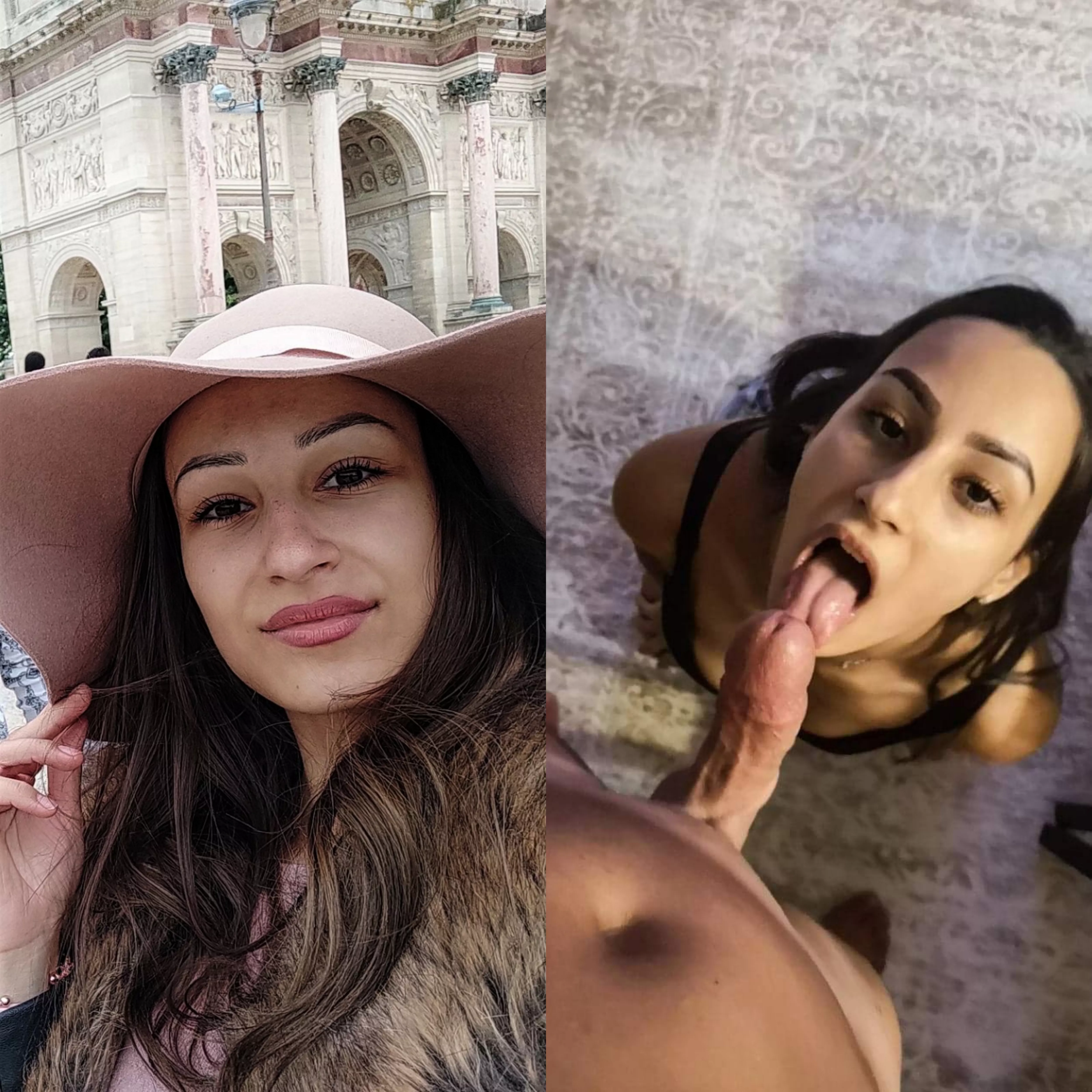 Here is my petite girlfriend we are up for a threesome with someone with huge cock 8or plus dick pic requerd posted by MyHotwifeAdvantures