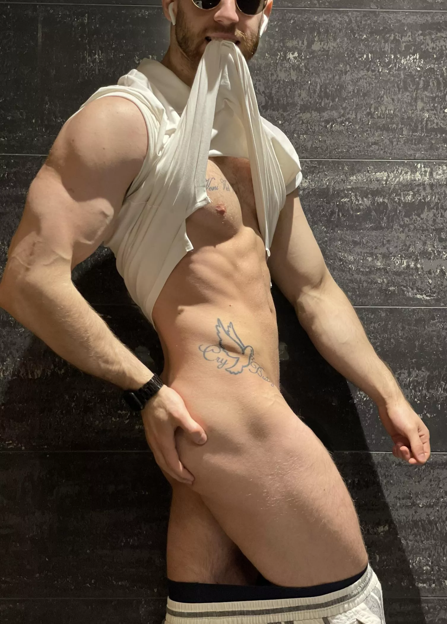 Here to show the beard 😅 posted by Fitcookieface