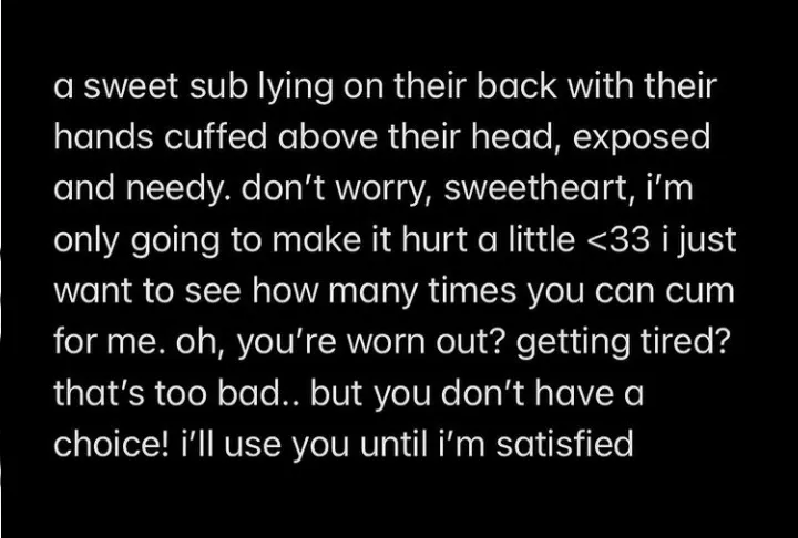 here's how to overstimulate and overwhelm sweet subs❤️❤️💦 posted by miss-gentle
