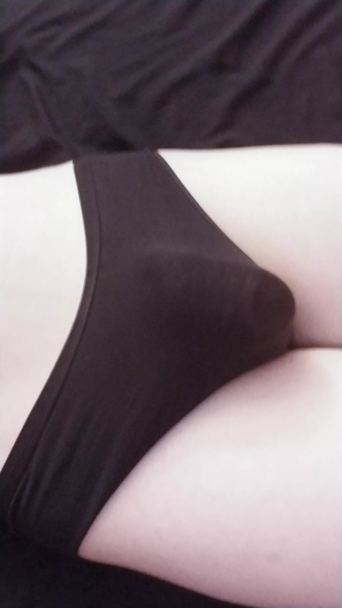 here's my bulge in my panties posted by New_Lab_6511