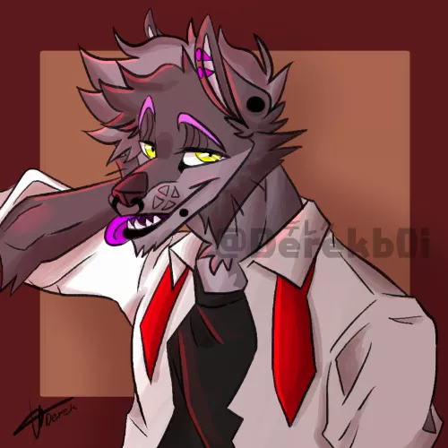 Here's some art of my oc (first time posting on reddit wow) by Derekb0i