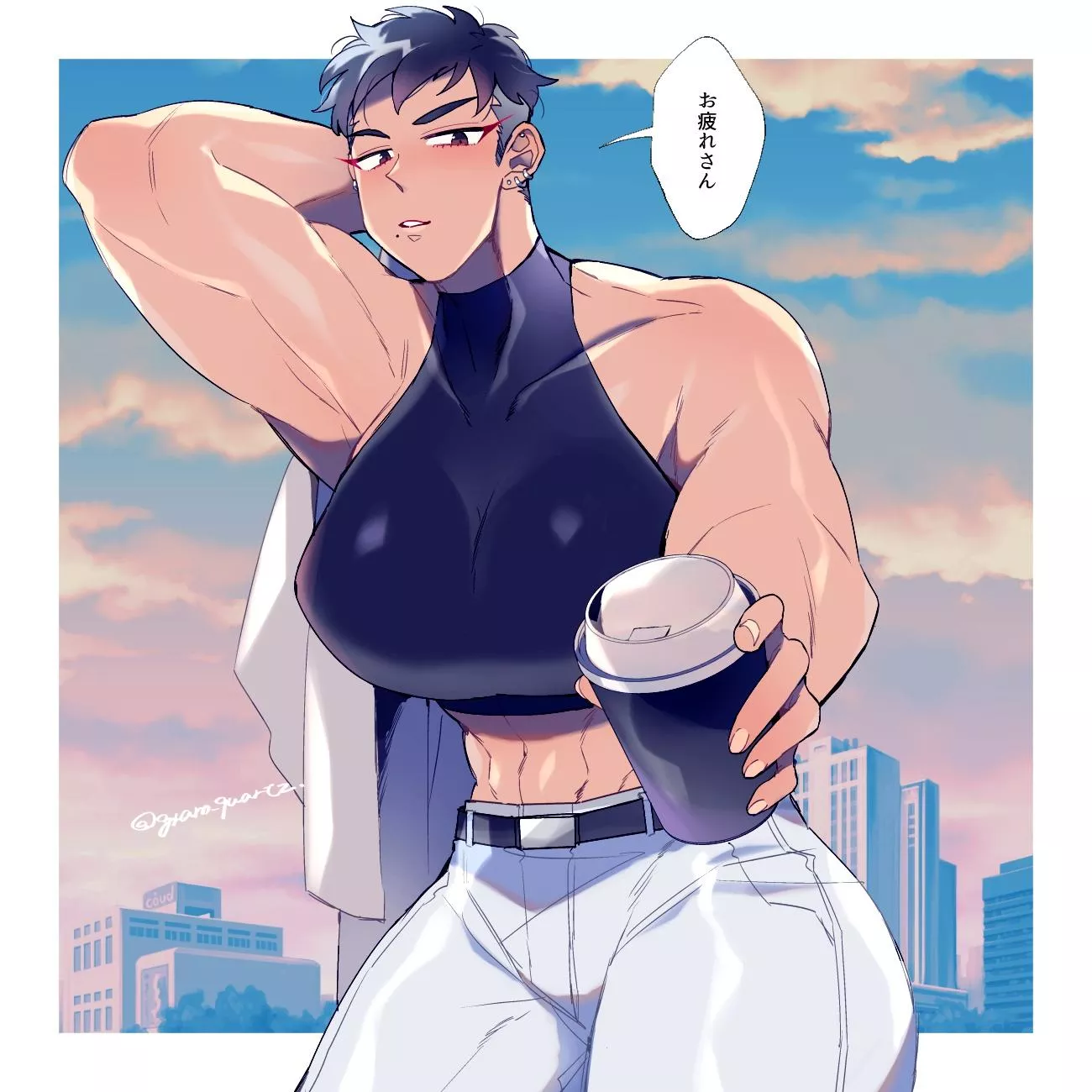 Here's your coffee.(@gram_quartz) posted by TheTMoneyMan