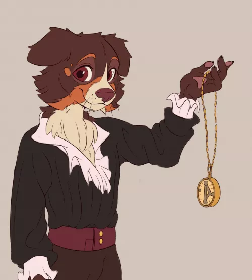 He’s a good boy ~ Art by me 🍪 by Galinn-Arts