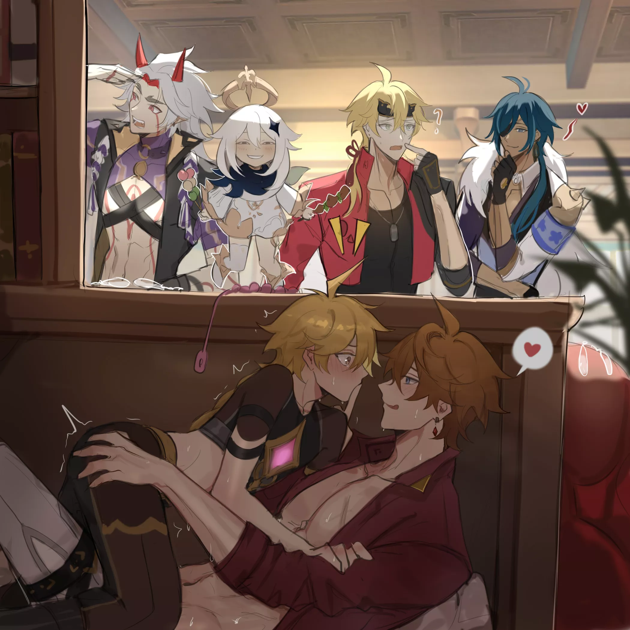 Hey Ae, I want not a sound out of you (Genshin Impact) posted by AlbertMendez442