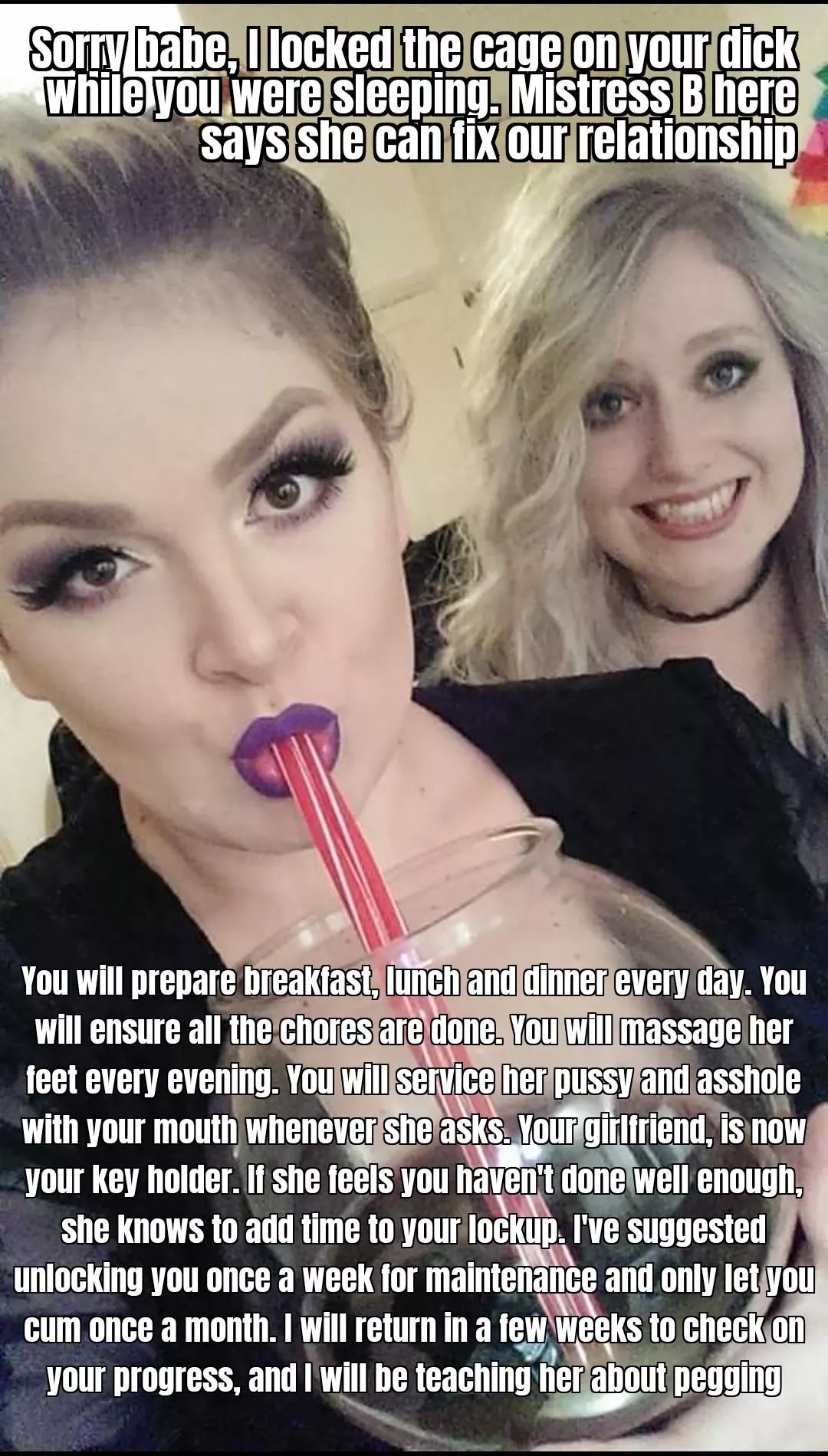 Hey babe, I've found the cure for our relationship problems! posted by KitchenDue1941