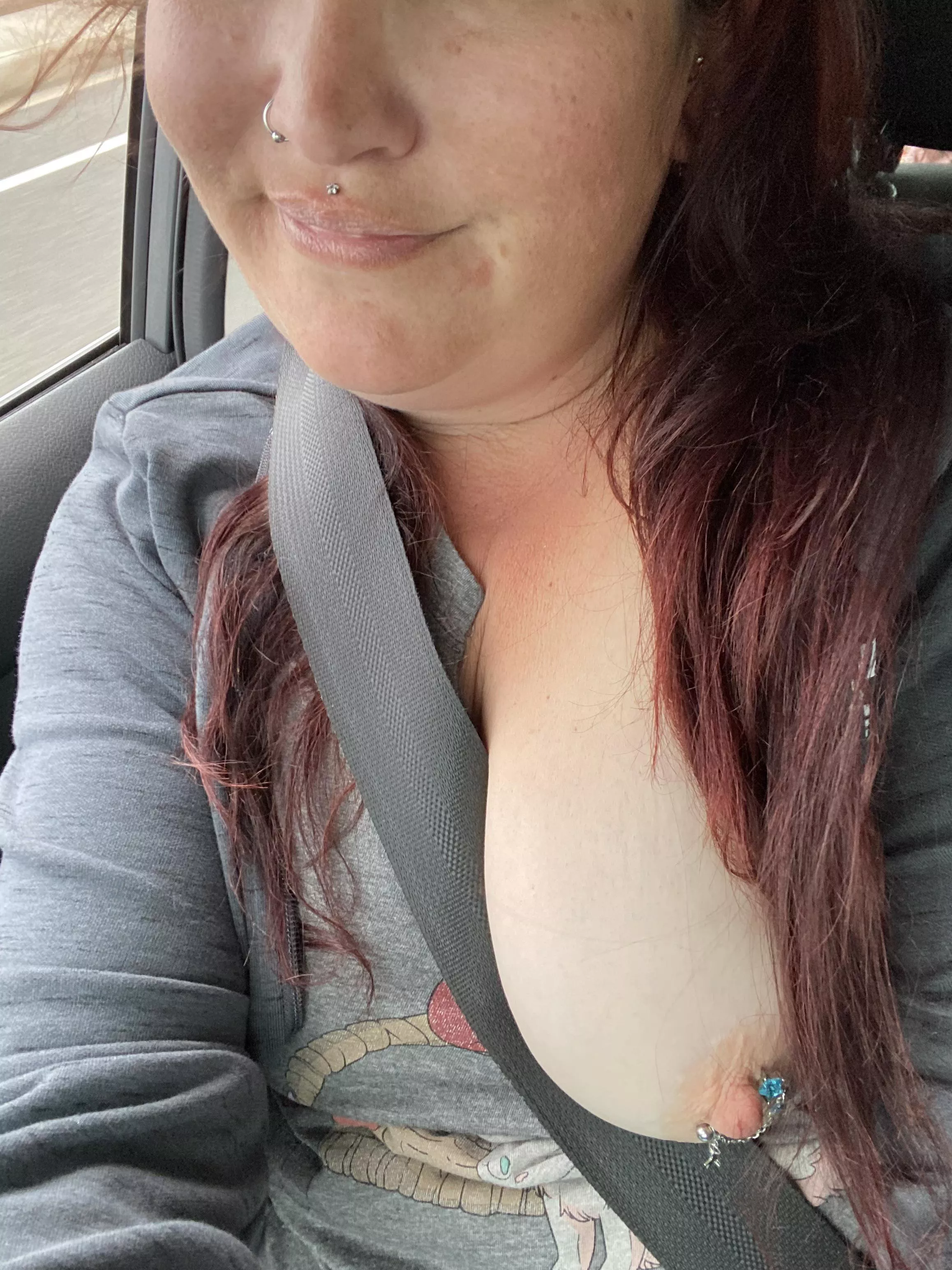 Hey babe! Where we headed?! 😈 posted by wetncurvy