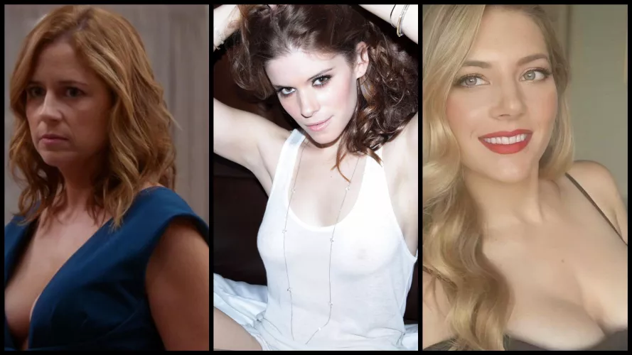 Hey, can you help me out and milk me as Jenna Fischer, Kate Mara or Katheryn Winnick while I am showing off. by LeadingSwordfish7718