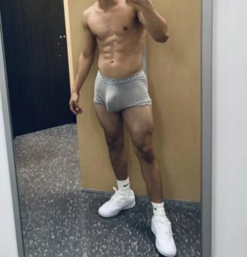 Hey fkn pig, get on your knees and choke on my huge 9” monster cock😈🐷🤑 by H0wdy0dy