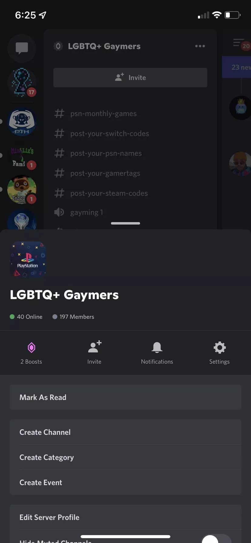 Hey guys! If anyone is interested in joining my LGBTQ+ Gaymer discord server, comment or DM me! We have channels for single gamers, hobbies/topics, channels for finding players who play the same games as you and etc. Thank you! ☺️ posted by keegnn