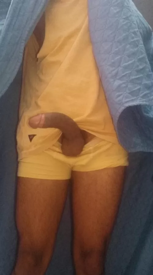 Hey, hurry up! Join me under my blanket by HMLucaxxx