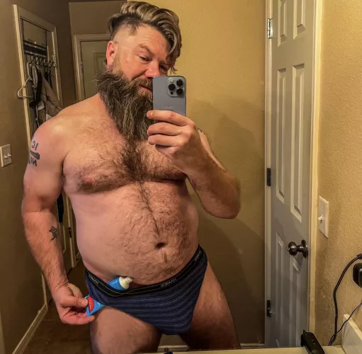 Hey, I had an idea for a game this morning! I hide random things in my underwear, and you have to get them using nothing but your mouth. Sound fun!? 😉 by Zaofan