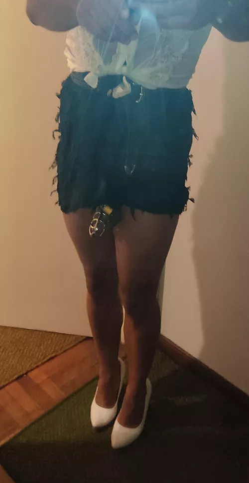 Hey just dropped to say hi, yes this chastity cage feels big. by Lanisiya