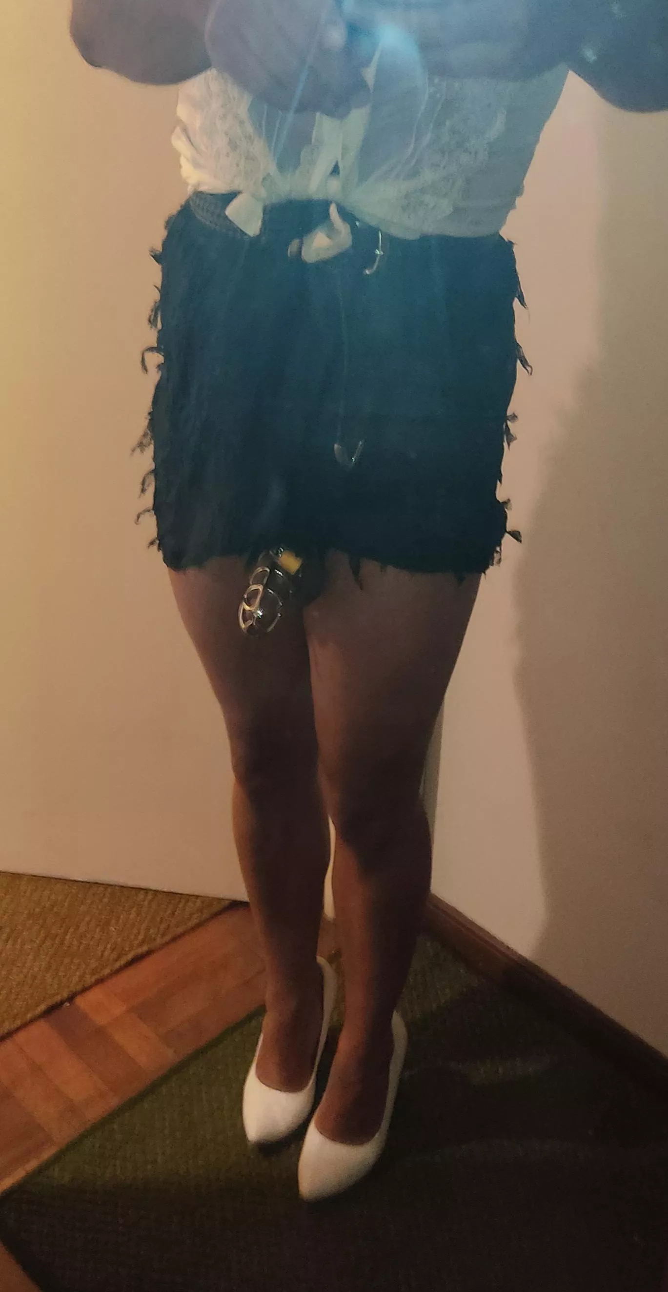 Hey just dropped to say hi, yes this chastity cage feels big. posted by Lanisiya