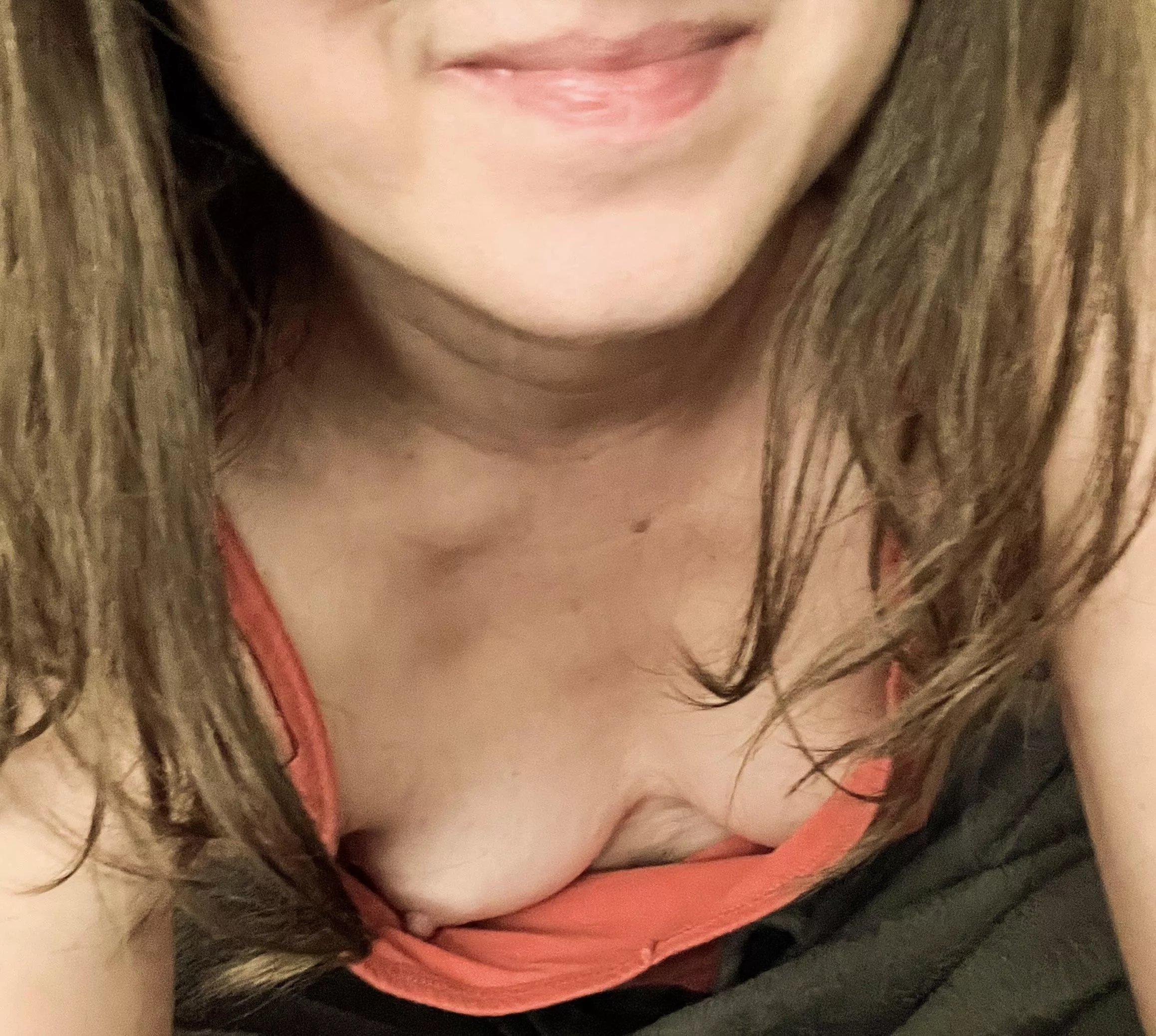 Hey, my lips are up here! 💋 posted by petiteboredhousewife