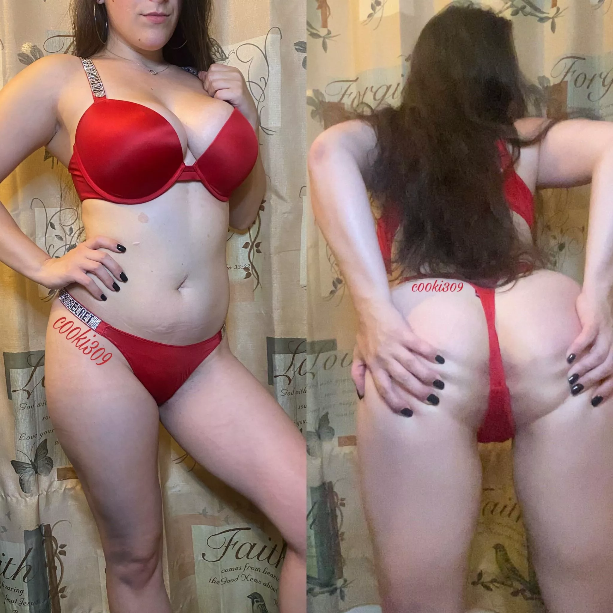 Hey sexy, My pussy is dripping wet and waiting for you! I’m available for sexting, pics, vids, panty wears, GFE, and more! [selling] kik:@c00ki309💕 posted by c00ki309