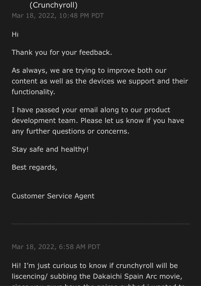 hey y’all if you wanna see the Dakaichi Spain Arc movie (subbed) pls bug Crunchyroll about it and maybe they’ll liscence it 😭 posted by ssbbka17