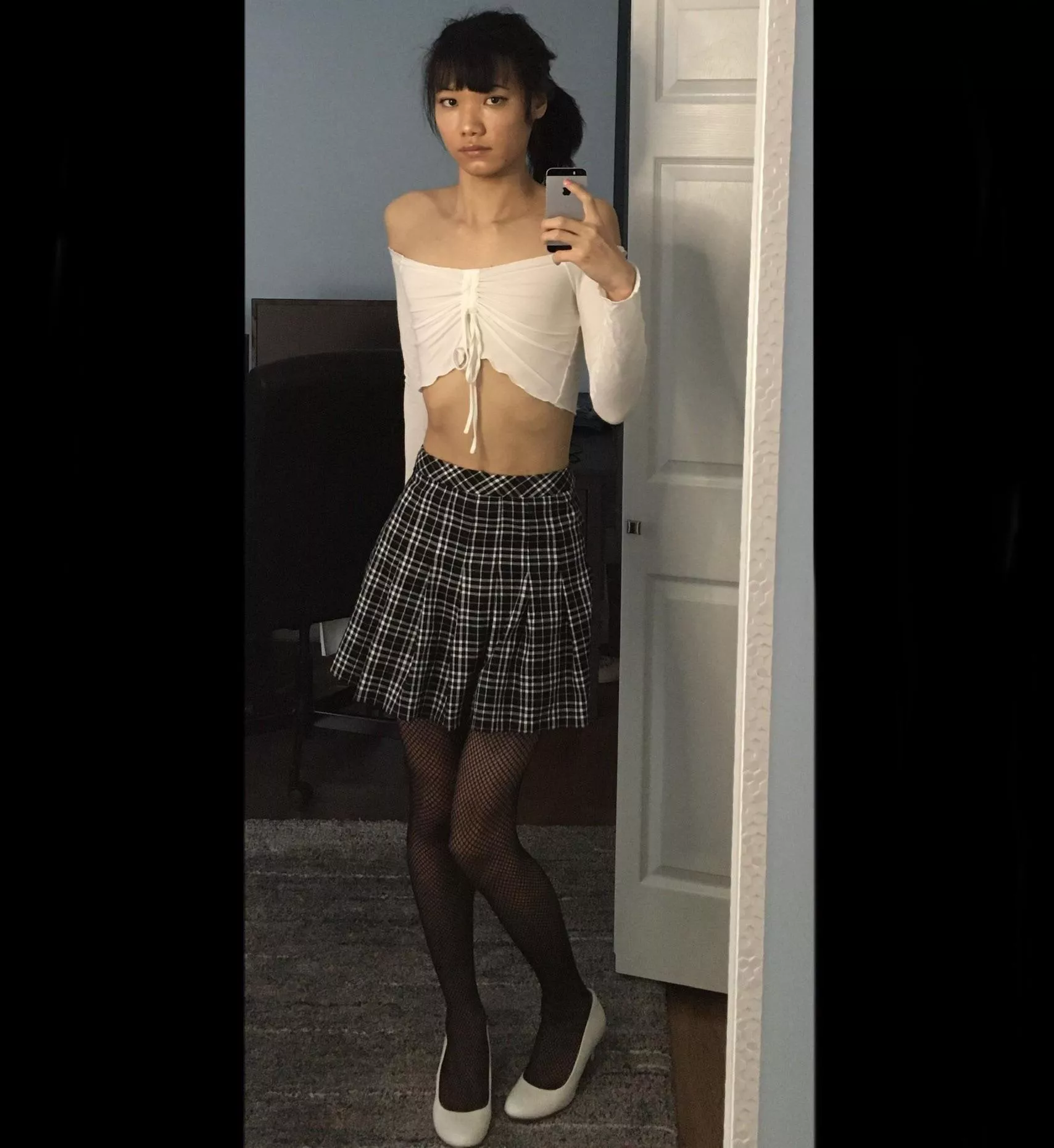 Heyy! Aside from the fact I’m too tall to pull this off 😭 😭 how do I look? posted by MilotiARc_Reborn