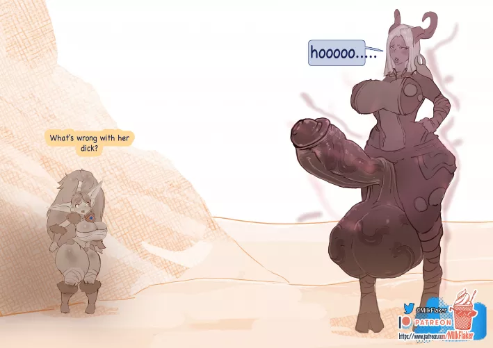 [H/F] demon growth(@MilkFlaker) [DEMON DUNGEONS] by Ancientkebab