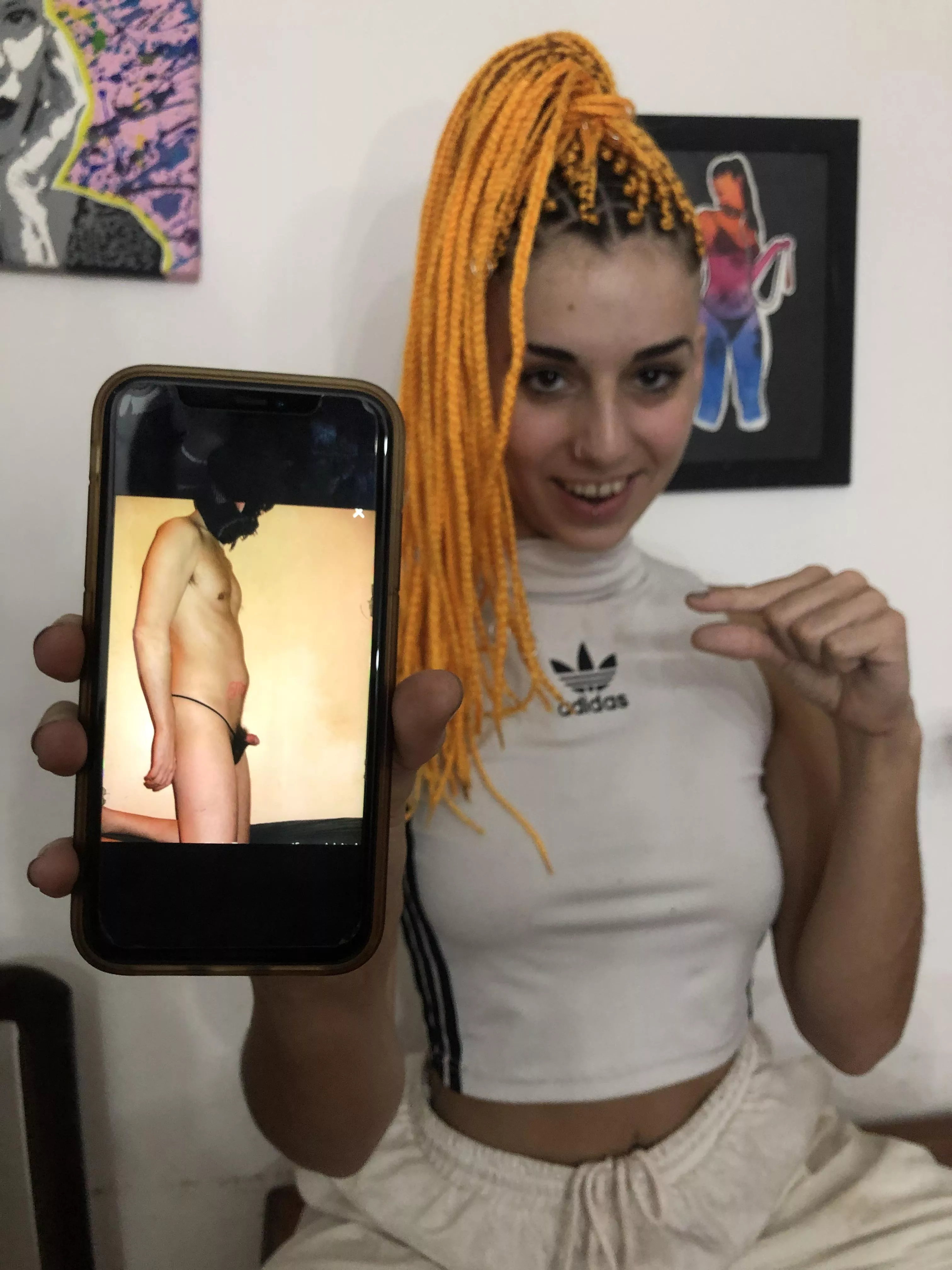 Hi clitty girlssss💄👠 i have a new sissy slave bitch doll to play with 😹 looks how pathetic she is!! U/sissyfrogboy i will have a lot of fun with u and your lil clitty🤏 posted by Siren_Bae