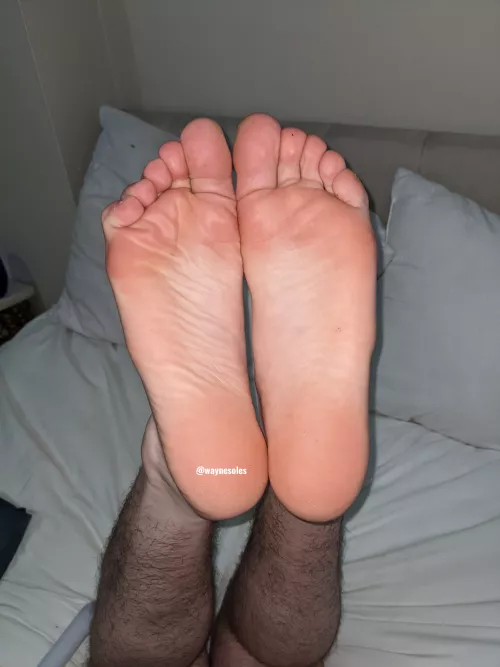 Hi, first time over here. Hope you like how soft my soles are. 😉🤫 by waynesoles