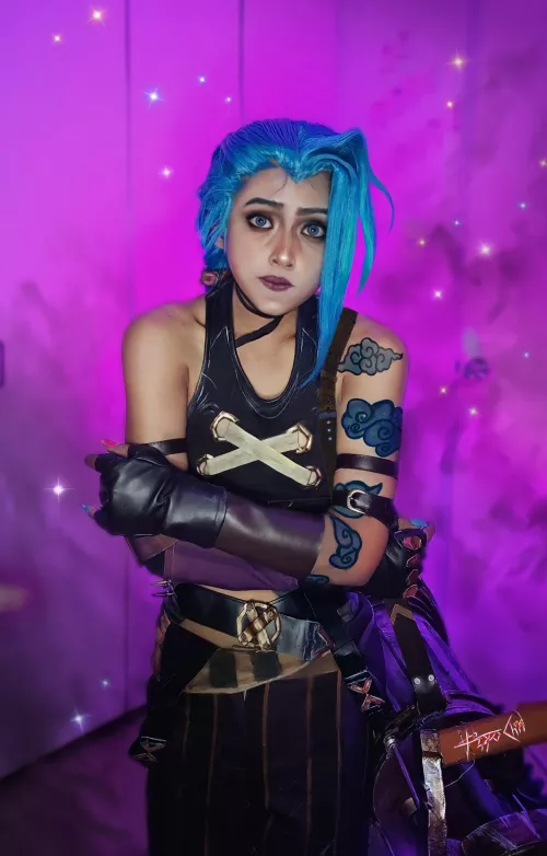 Hi~ Sharing My Jinx (Arcane ) Cosplay ^^ by HippoChii