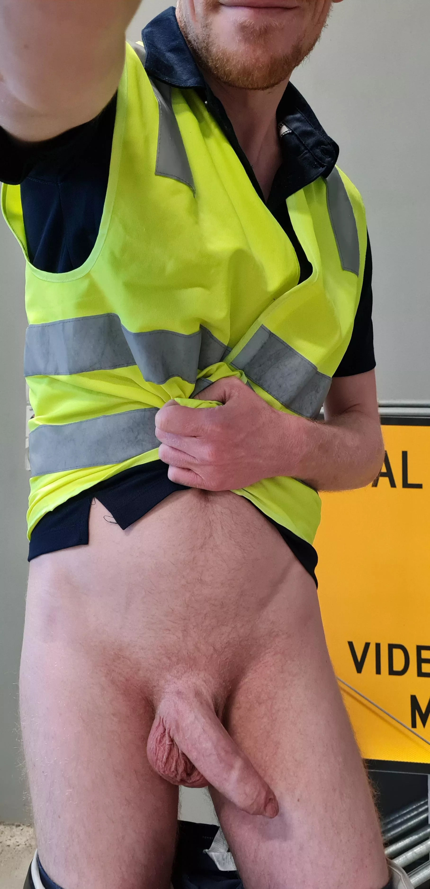 Hiding in the garage at work 🙈 posted by PourLaBite