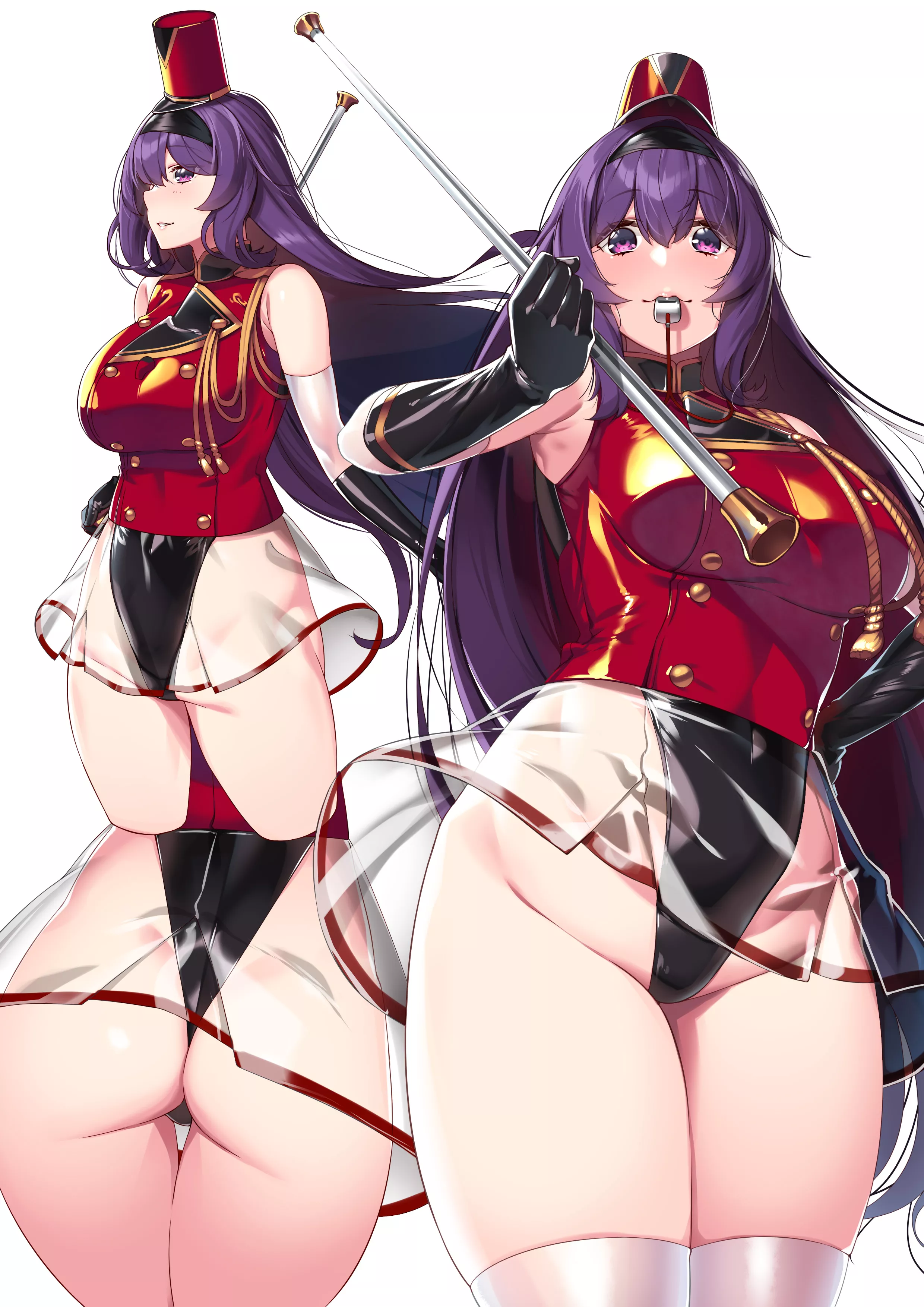 Hie Marching Band Cosplay Highleg Leotard (Hiememiko) [Original] posted by sequence_string