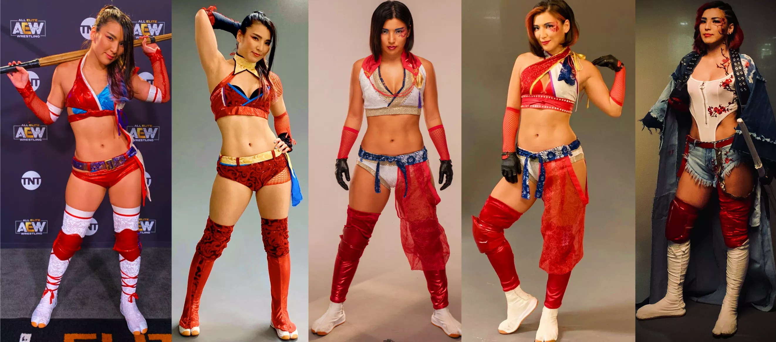 Hikaru Shida's Evolution posted by TheAEDub