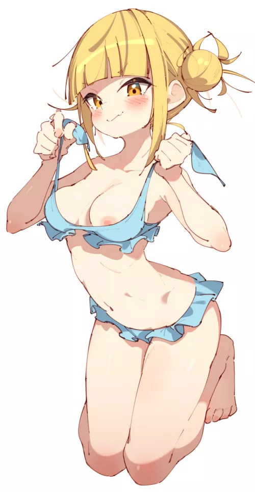 Himiko Toga is super cute (rasusurasu) [my hero academia] by Pinopisello