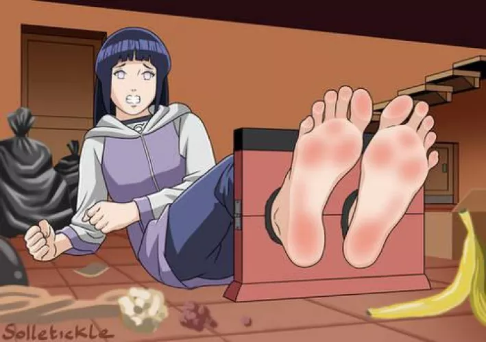 (Hinatak) sexy soles by (The ghostlytickler by MetalNo1738
