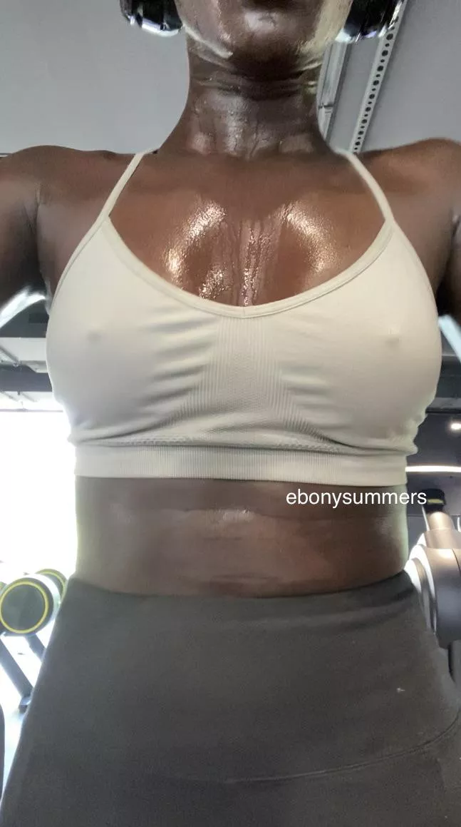 Hmm that’s why the guys at the gym were staring posted by ebonysummers
