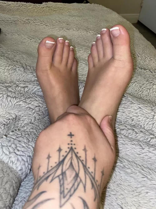 Hmm what color should I do next 😉 by Thatbarefootbabe