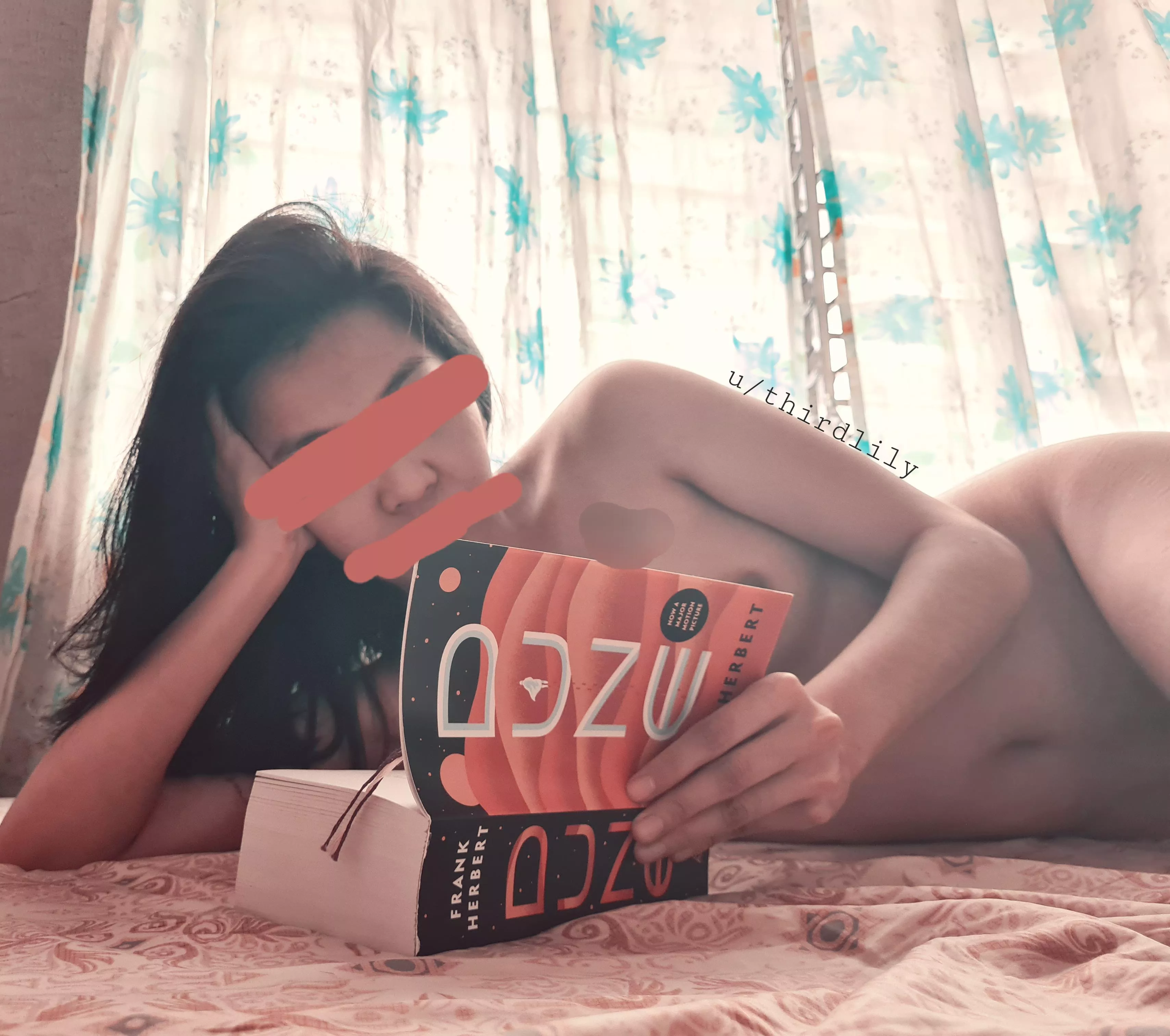 Holiday plans? As [f]or me, I'm STILL reading Dune 😅 posted by thirdlily