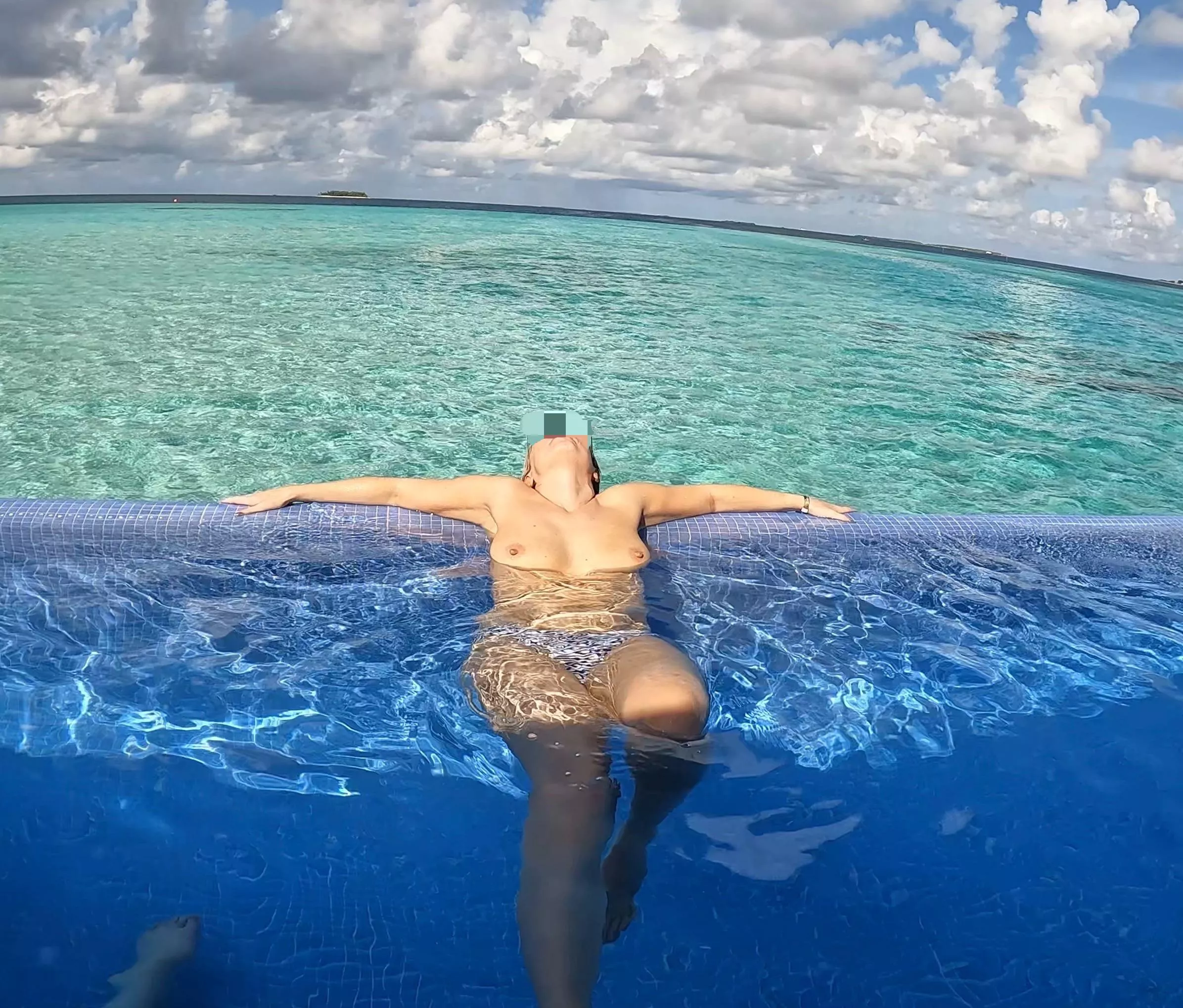 Holiday shenanigans. Who’s coming for a quick dip? posted by PlayingCouple