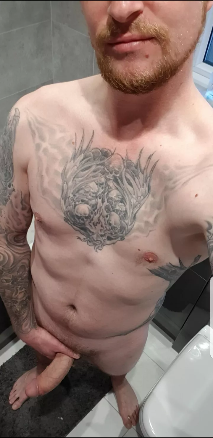 Holla if you love thick uncut cocks and tats! DMs Open! posted by TattedUpDude69