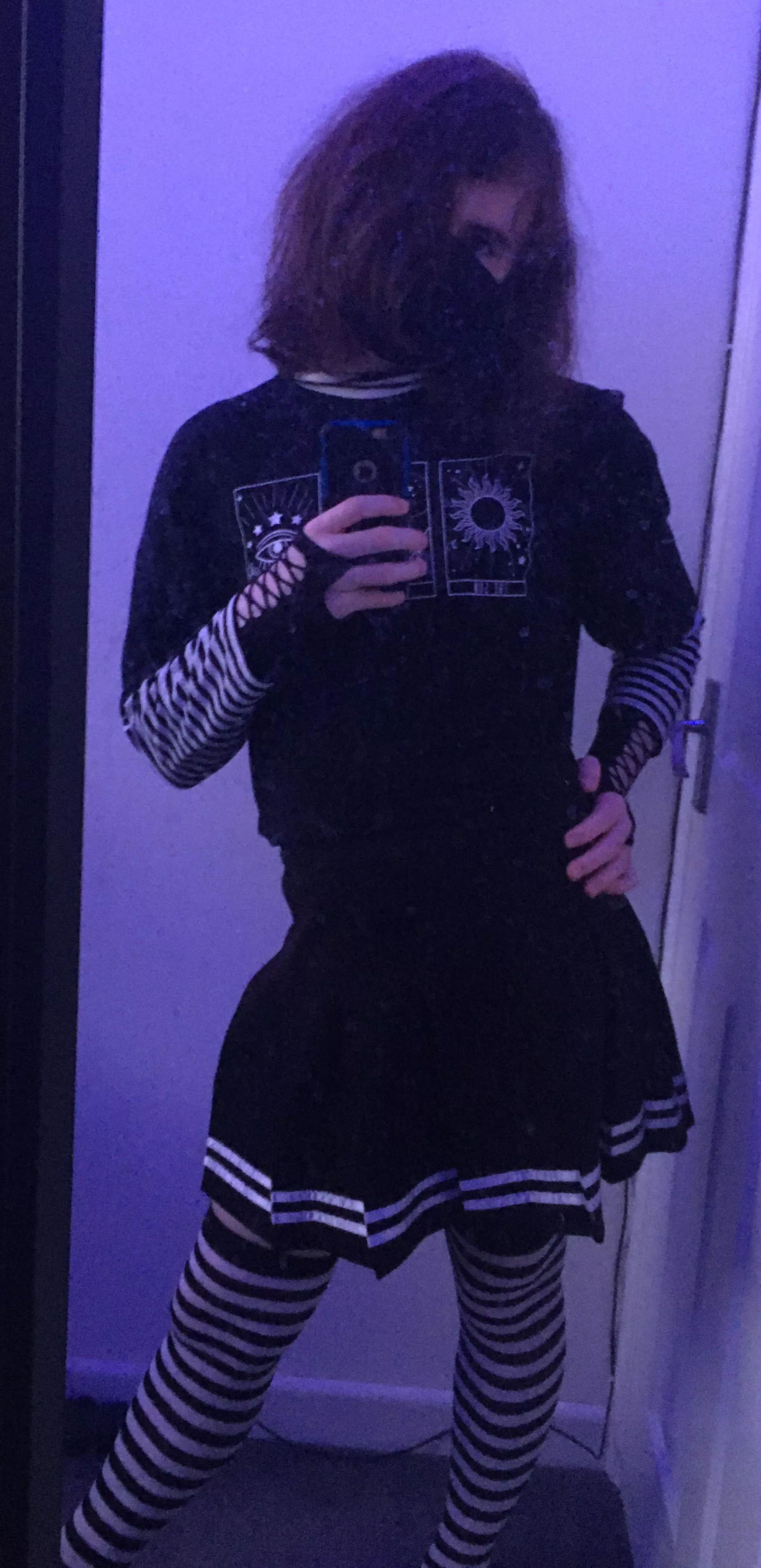 Home alone and bored so I did a little photoshoot posted by Bluesky197