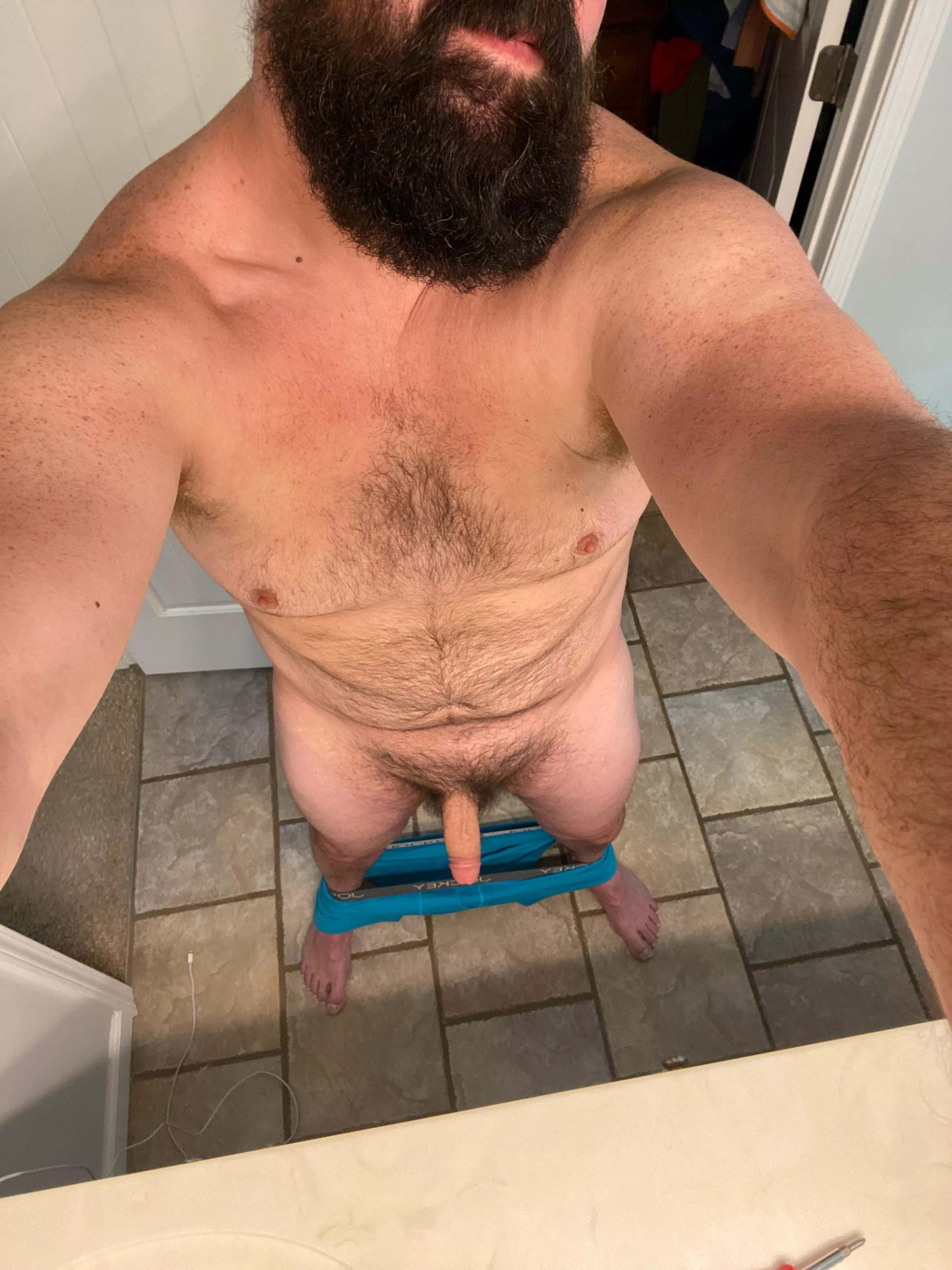 Home alone and hard! PM’s are open. posted by beardeddaddy444