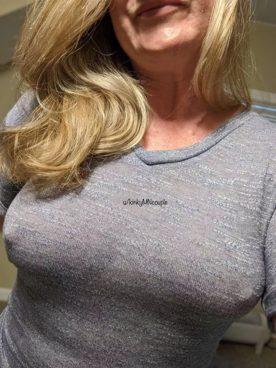 Home from work and out of my bra! posted by kinkyMNcouple