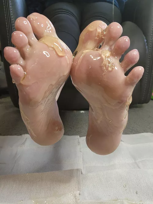 Honey my feet are dirty! by FetishaFeet