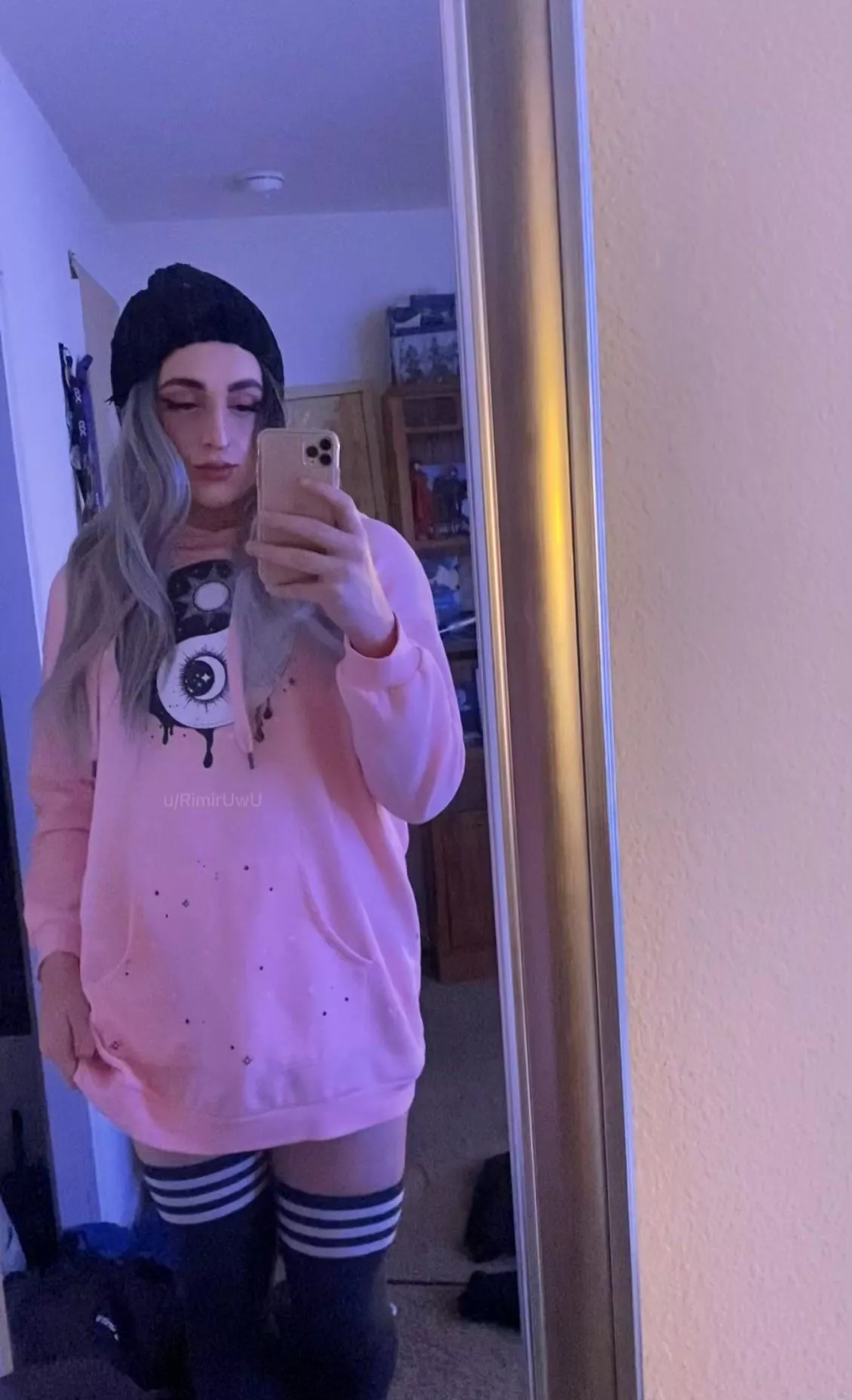 Hoodies are meant to be worn like dresses ☺️ posted by RimirUwU